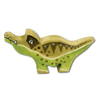 Holzspielzeug - Krokodil