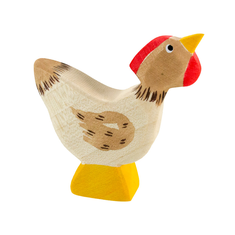 Holzspielzeug - Huhn (stehend)