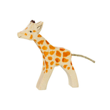 Holzspielzeug - Giraffenkind