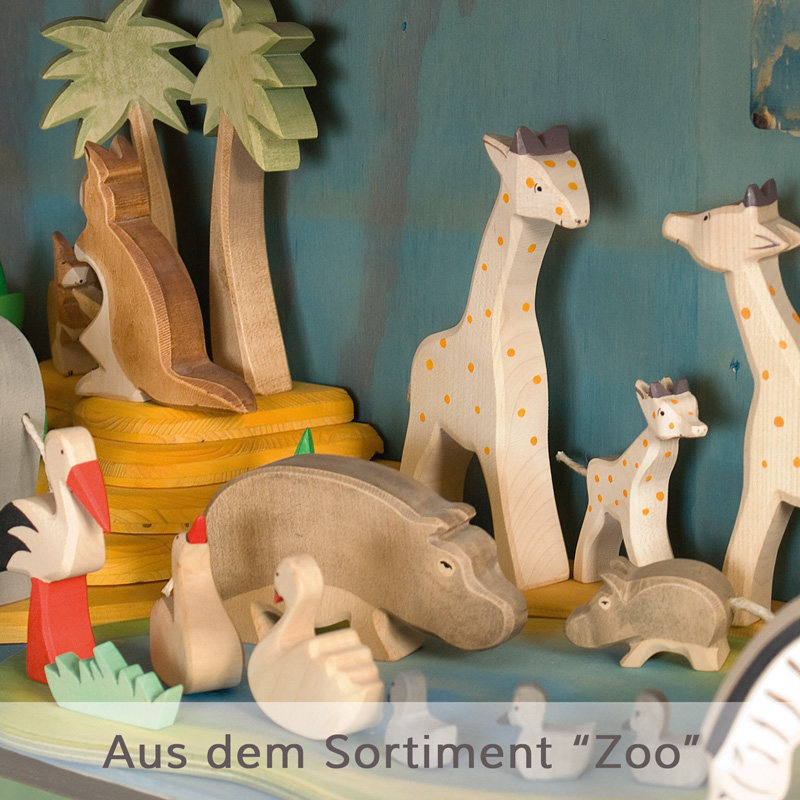 Zoo Holzspielzeug (Sortiment)