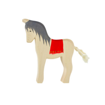 Holzspielzeug – Pferd (mit Sattel)