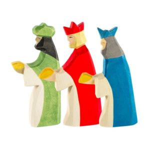Holzspielzeug - Die heiligen drei Könige
