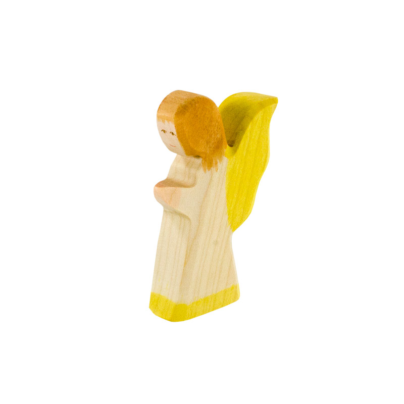 Holzspielzeug - Kleiner Engel (rosa Kleid)