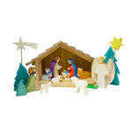 Holzspielzeug - Weihnachts-Krippe