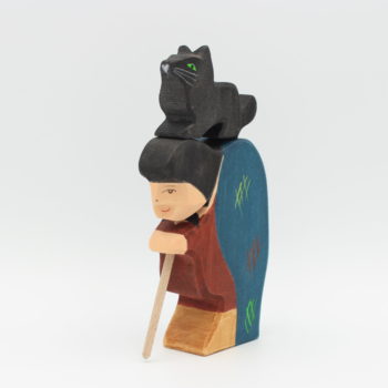 Hexe mit Katze
