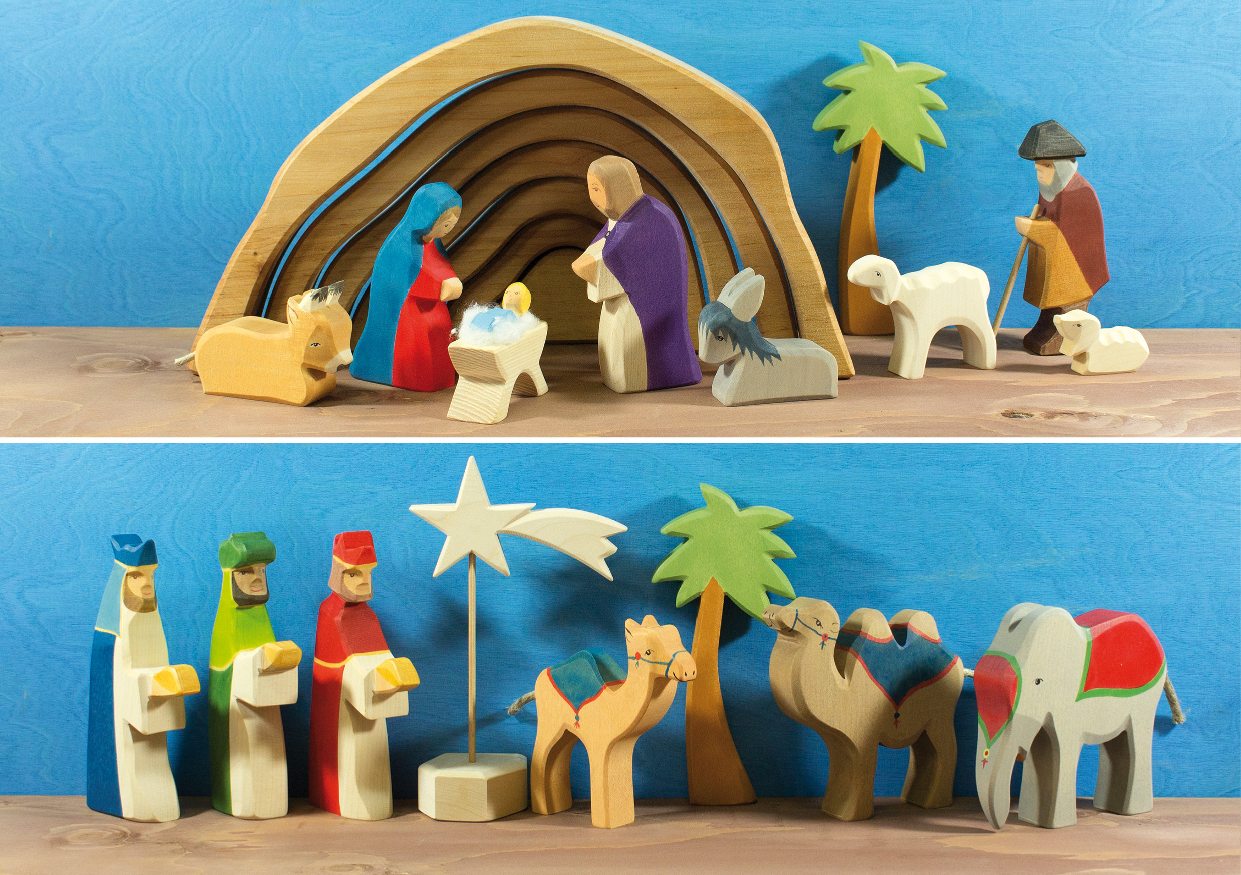 Holzspielzeug - Weihnachten