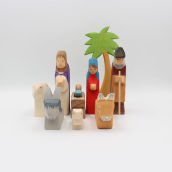 Weihnachtskrippe im 11-teiligen Set