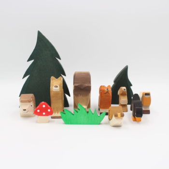 Waldtiere im 12-teiligen Set