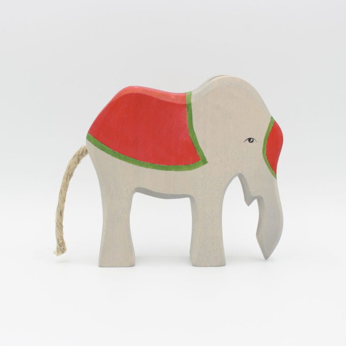 Elefant mit Sattel – Bild 2