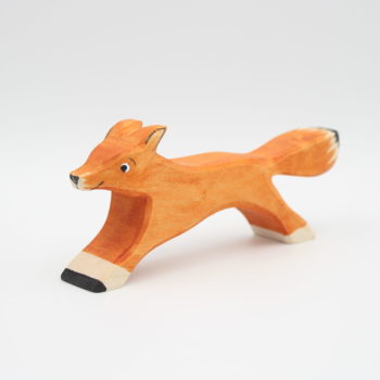 Fuchs springend