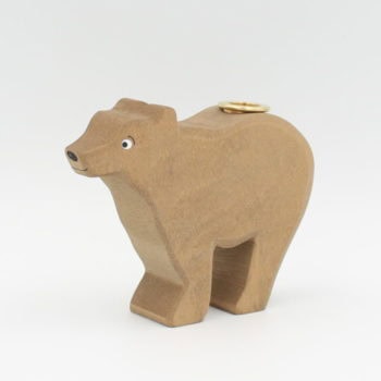 Bär für Steckfigur / Kerze