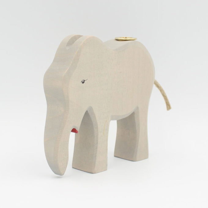 Elefant für Steckfigur / Kerze