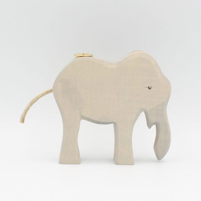 Elefant für Steckfigur / Kerze – Bild 2