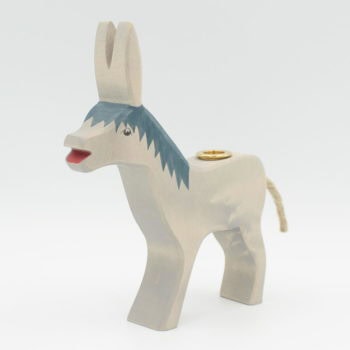 Esel für Steckfigur / Kerze
