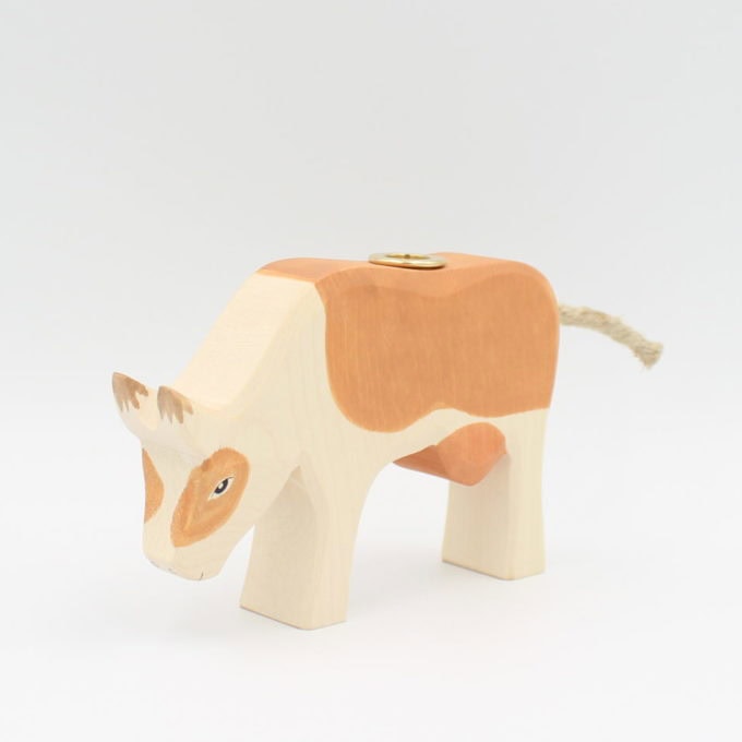 Kuh für Steckfigur / Kerze