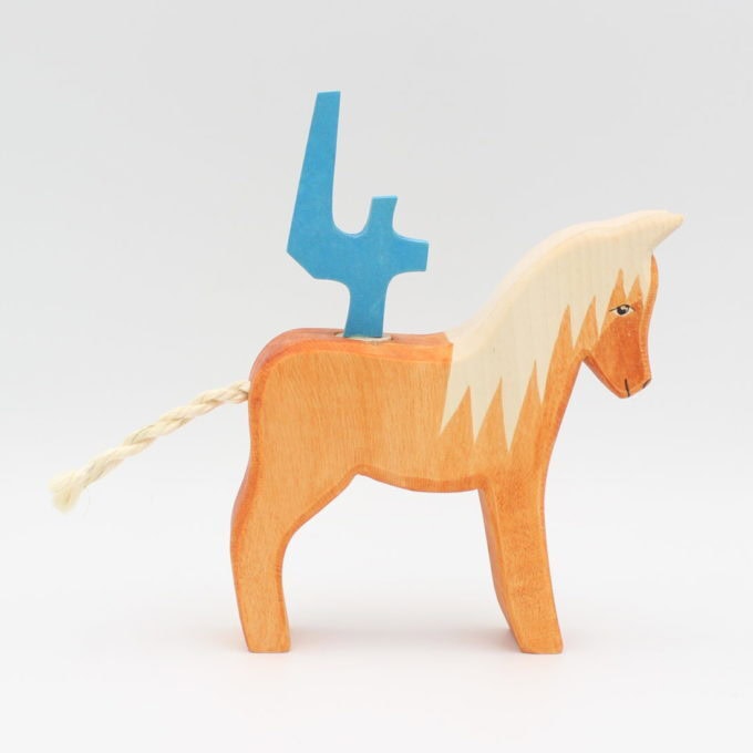 Pferd für Steckfigur / Kerze – Bild 4