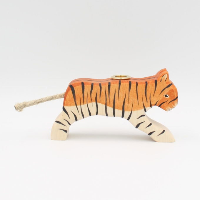 Tiger für Steckfigur / Kerze – Bild 2
