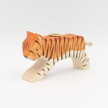 Tiger für Steckfigur / Kerze